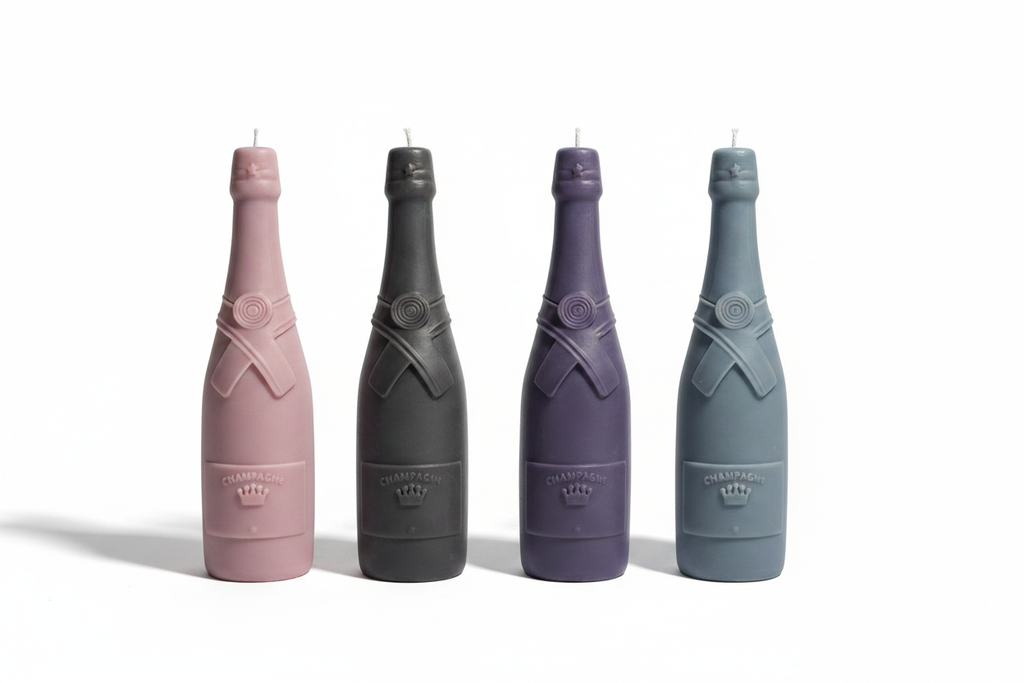 Champagnerflasche Gruppe