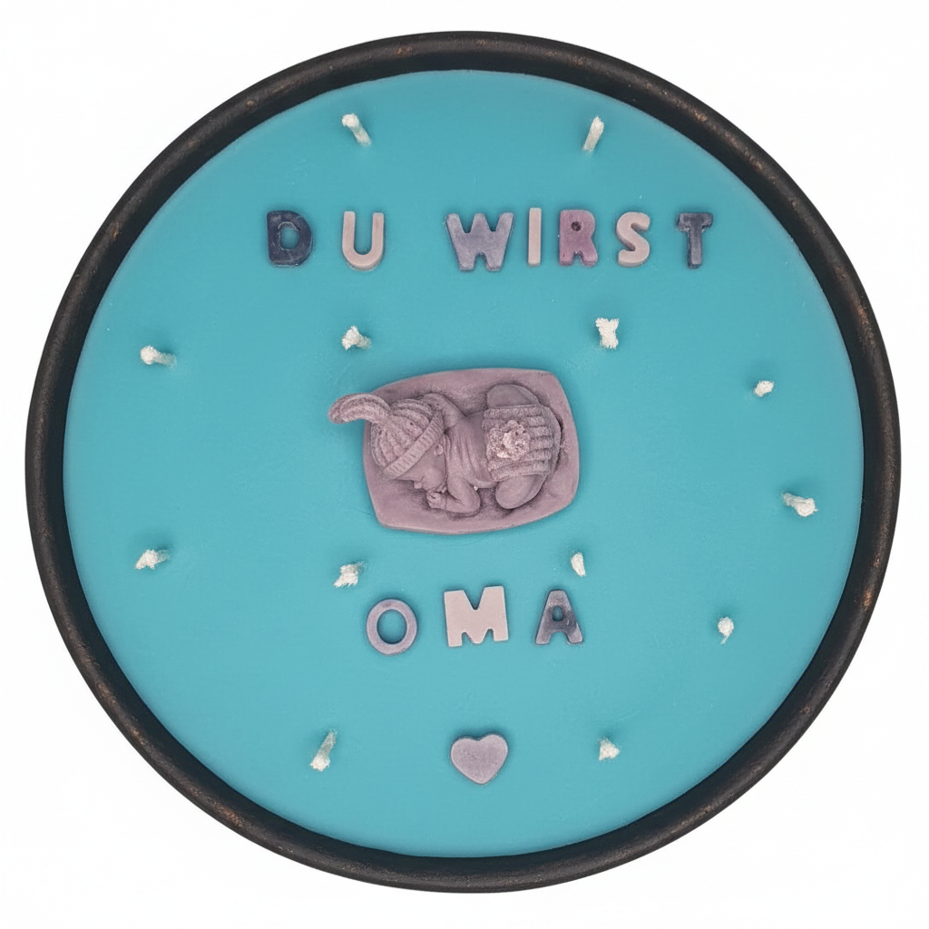 Du wirst Oma – Draufsicht 1