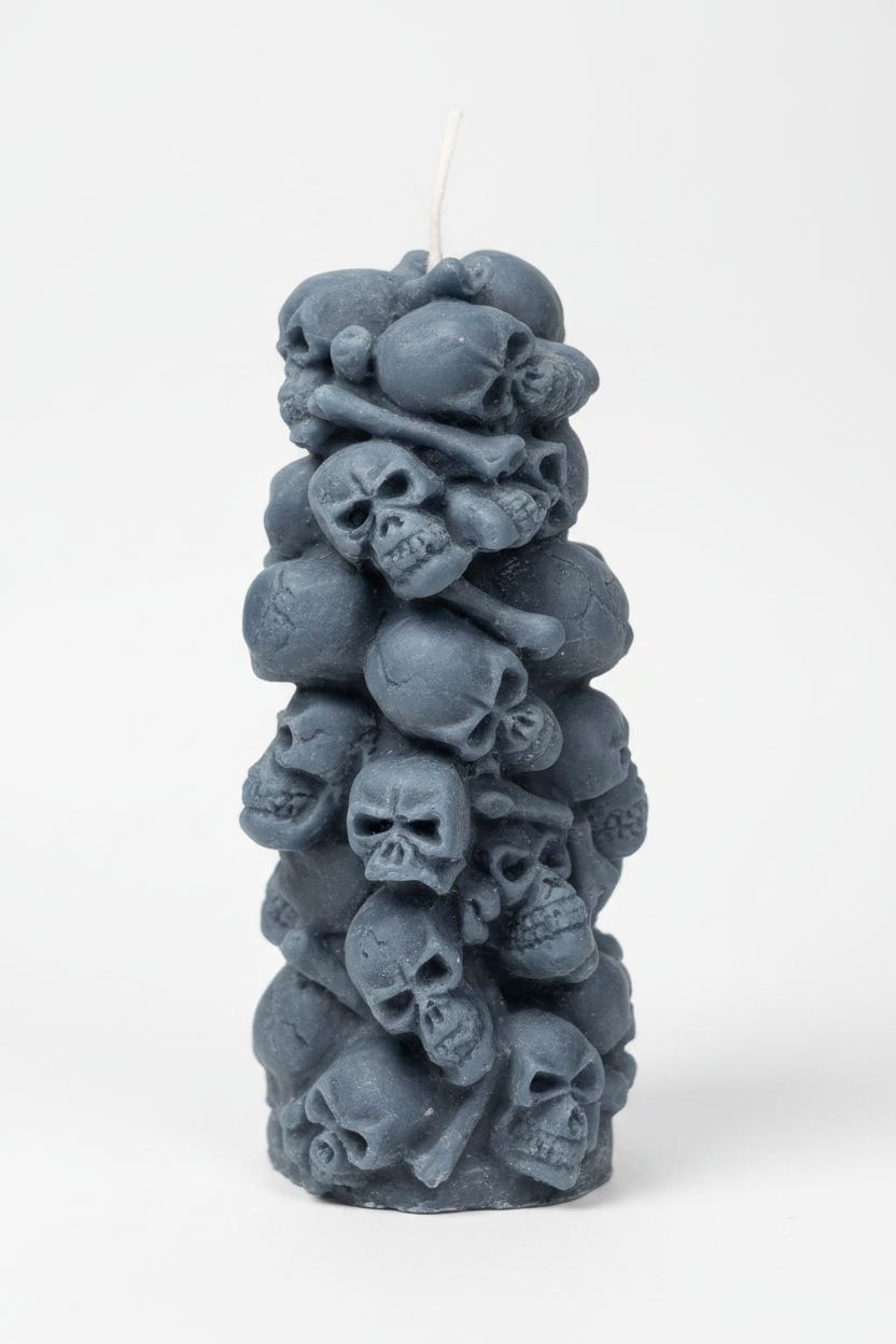 Große Totenkopfsäule Detail