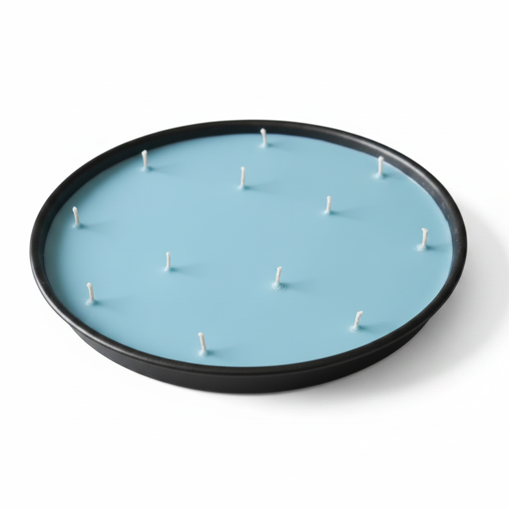 Tischofen Blau – weißer Hintergrund