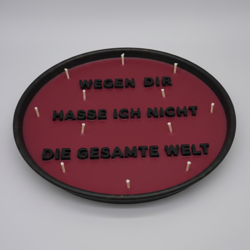 Wegen dir hasse ich nicht die gesamte Welt